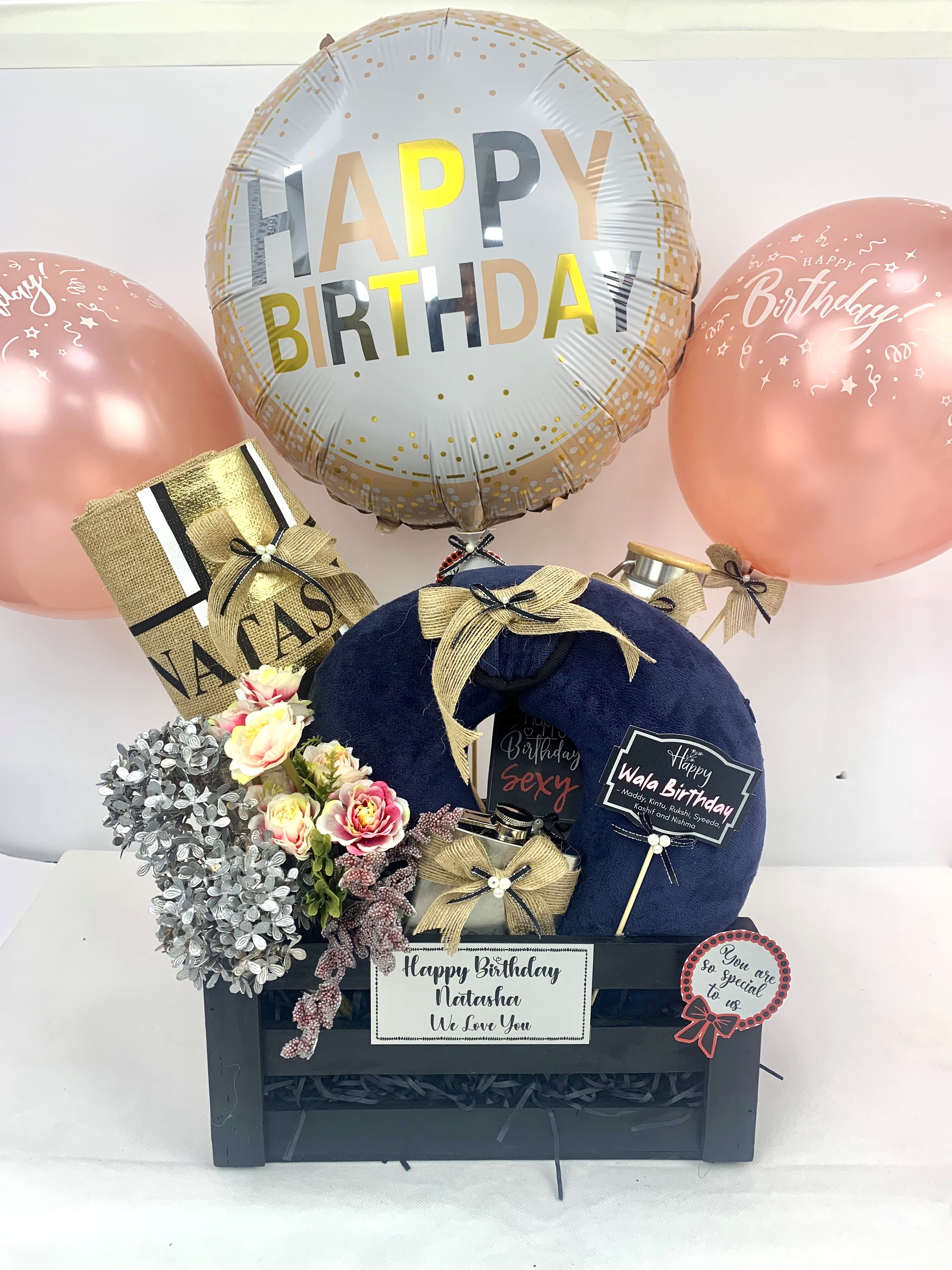 Personalised Indulgence Birthday Hamper