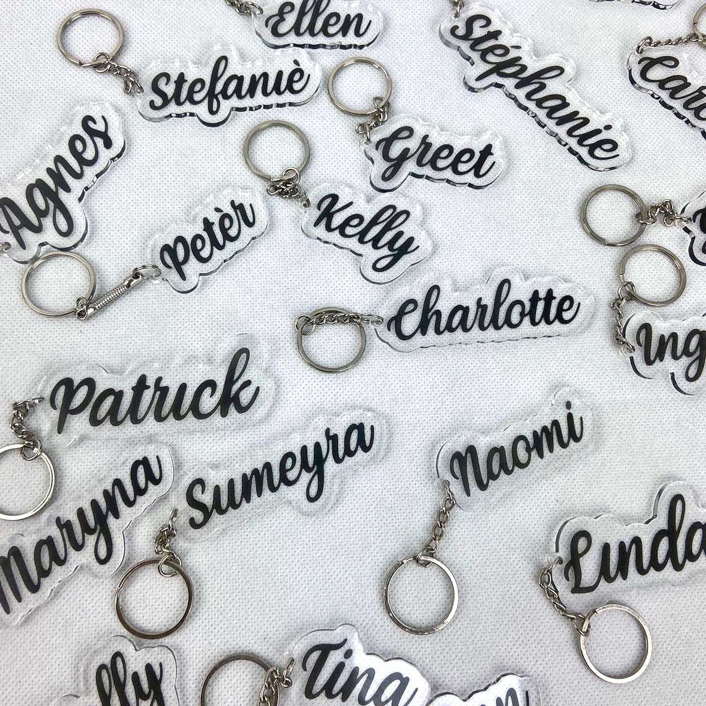 Personalised Acrylic Keychain