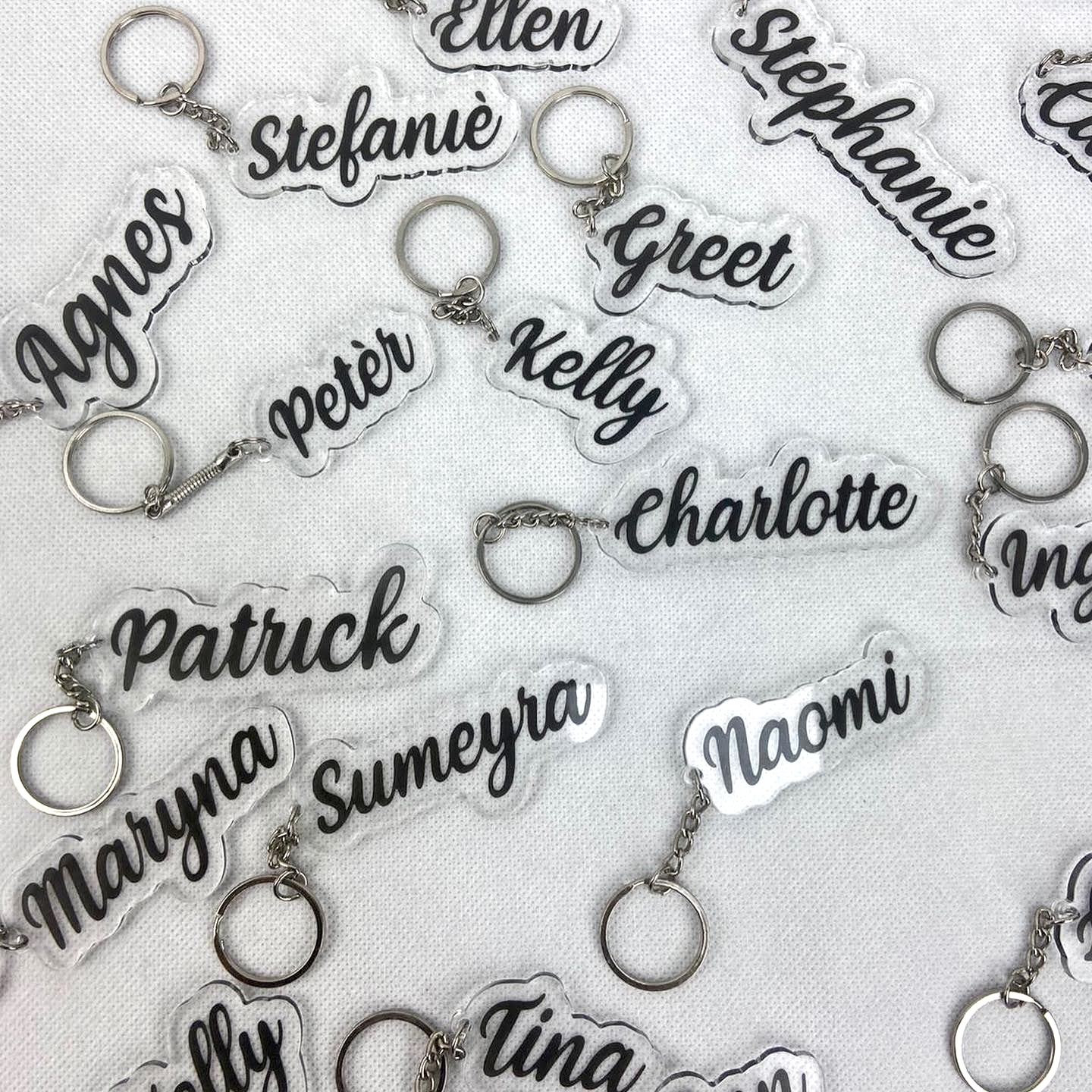 Personalised Acrylic Keychain