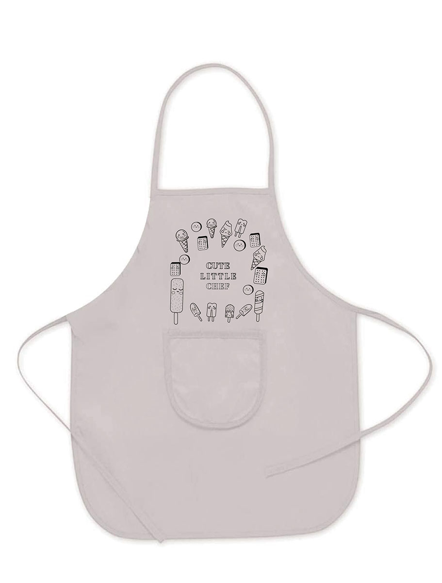 Cute Little Chef Personalised Kids Apron